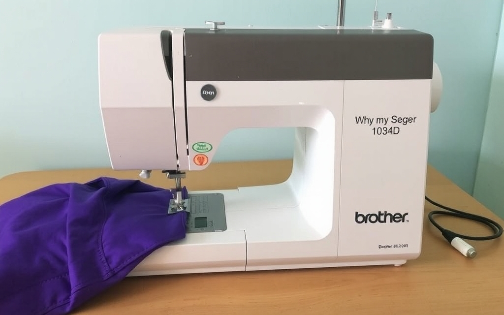 Почему я люблю свой оверлок Brother 1034D