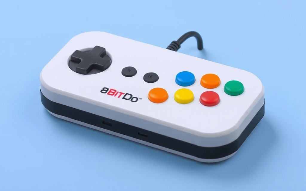 Новый аркадный контроллер от 8BitDo с полностью кнопочным управлением имеет толщину всего 16 мм.
