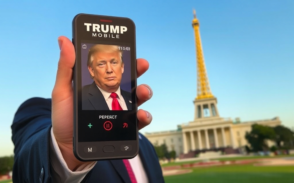 Телефон Trump Mobile T1 выглядит ужасно и нереально.
