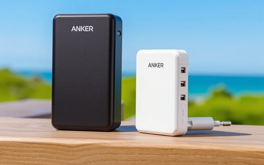 Универсальное зарядное устройство для путешествий от Anker со скидкой к летнему сезону.