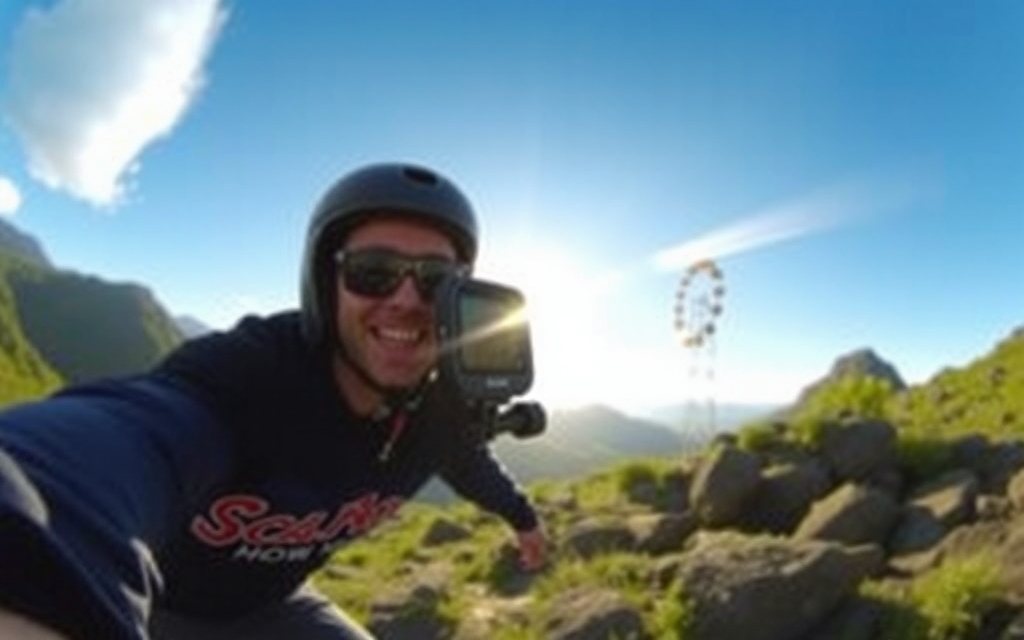 Объектив GoPro позволяет легко создавать стильные кинематографичные экшн-кадры