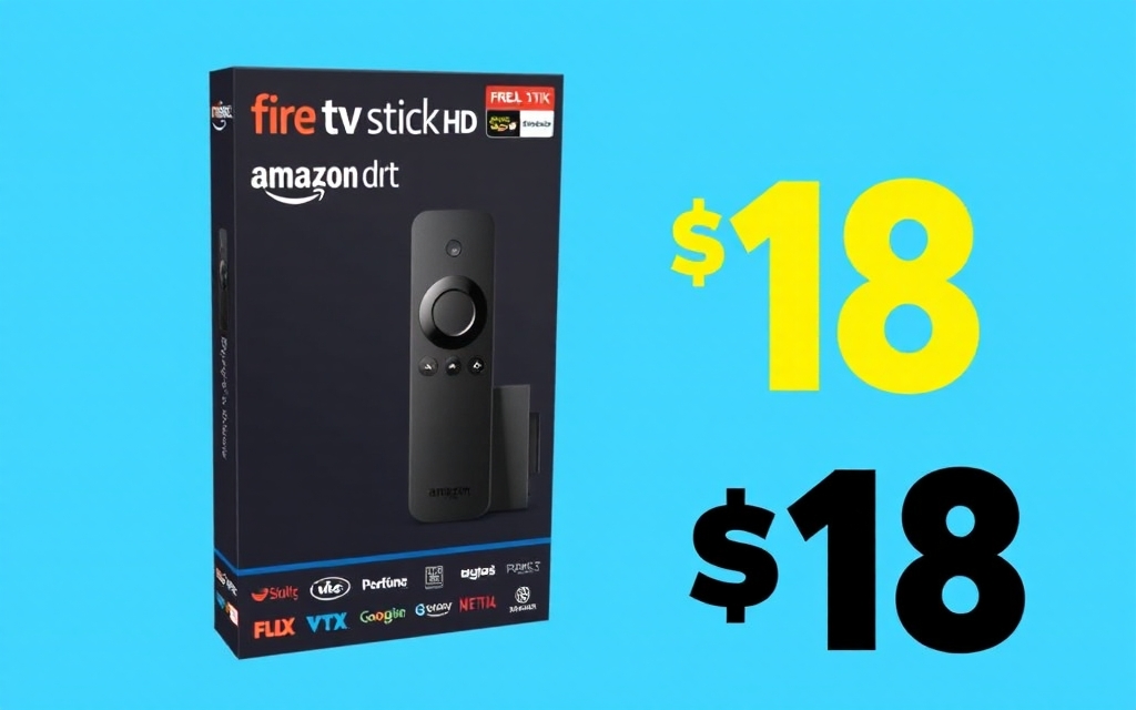 Amazon Fire TV Stick HD по выгодной цене всего за 18 долларов в рамках Prime Day!
