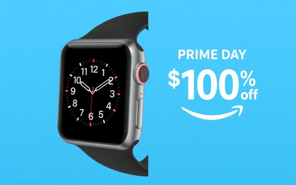 Акция Prime Day: Apple Watch Series 10 со скидкой 100 долларов.