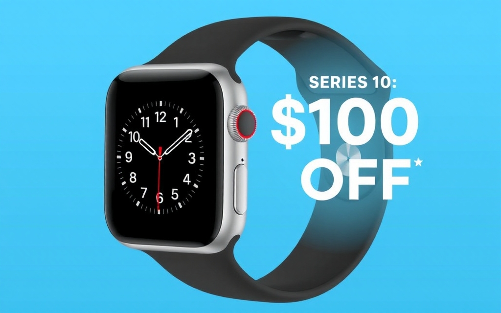 Apple Watch Series 10 со скидкой 100 долларов на Prime Day