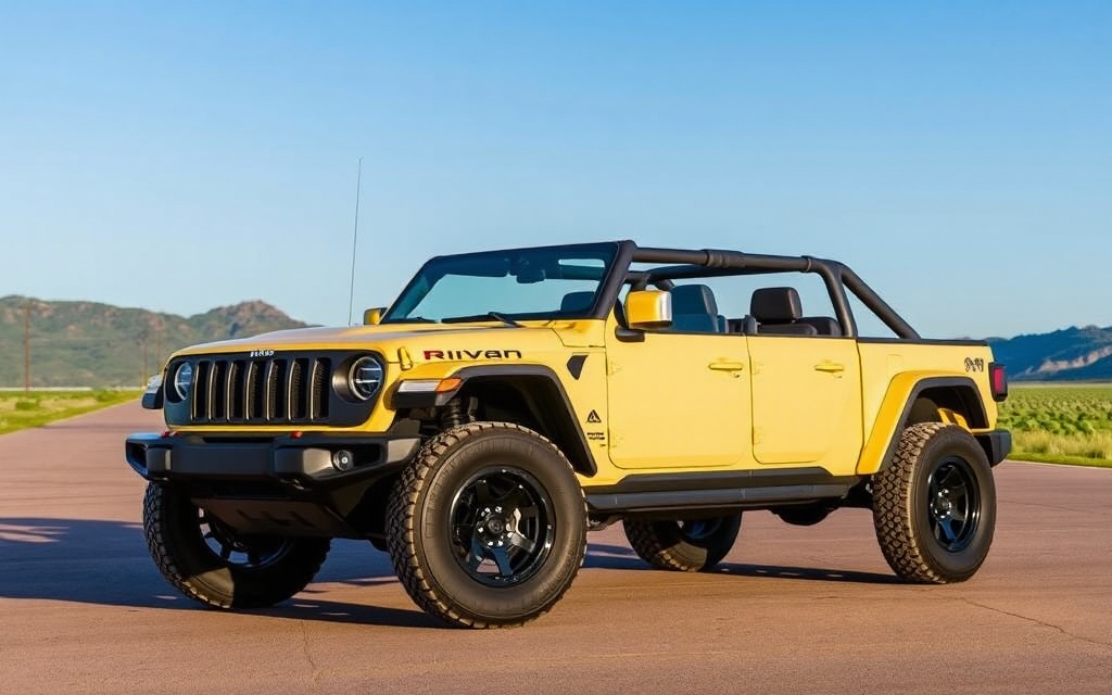 Rivian представила новую версию R1 с четырьмя моторами