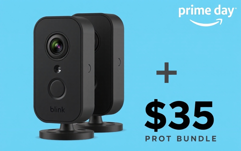 Получите комплект из двух камер Blink Mini 2 всего за 35 долларов в рамках акции Prime Day.