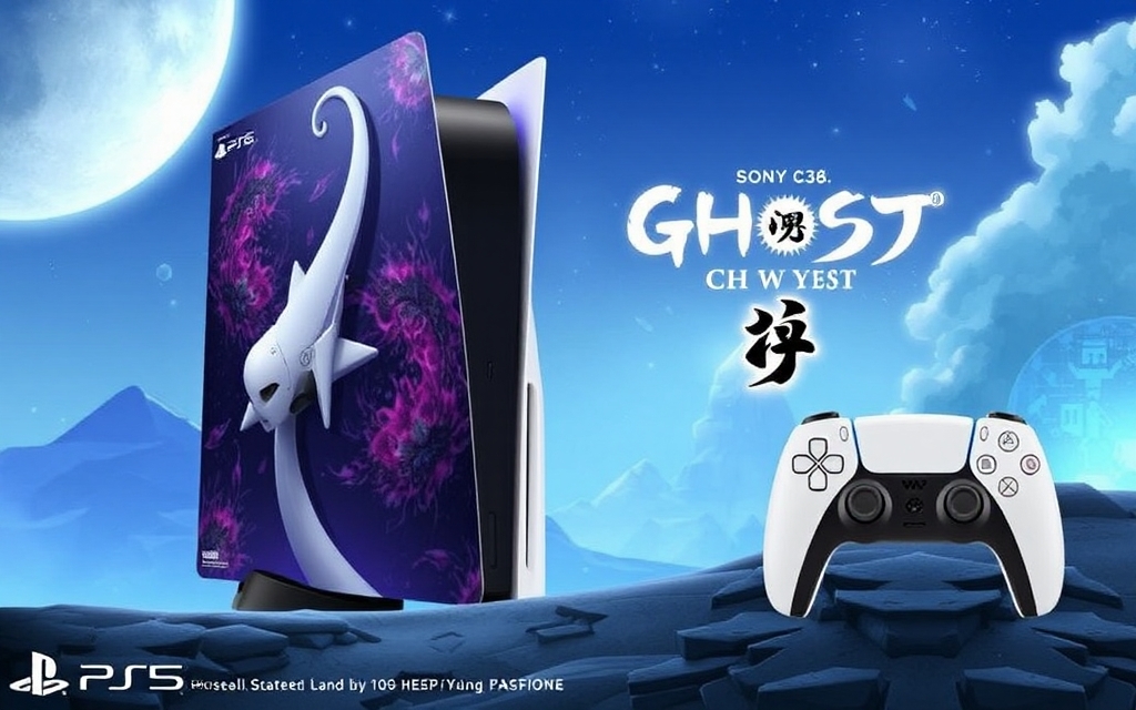 Sony выпустит великолепные комплекты PlayStation 5 для Ghost of Tsushima.